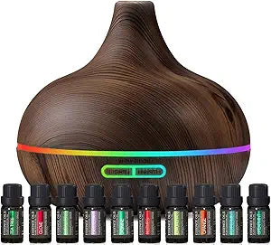 Aromatherapy diffuser with calming oils